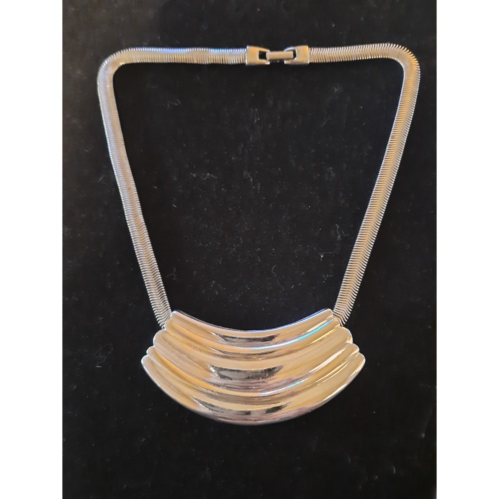 Napier Vintage Necklace with Silver Tone Slider
